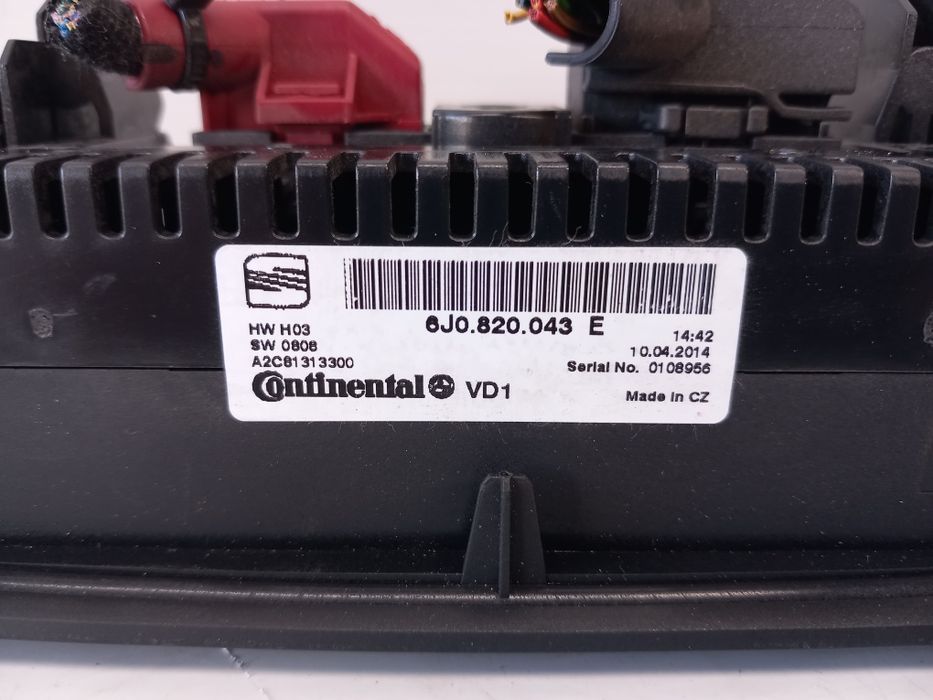 Comando de sofagem ar condicionado SEAT IBIZA 6J