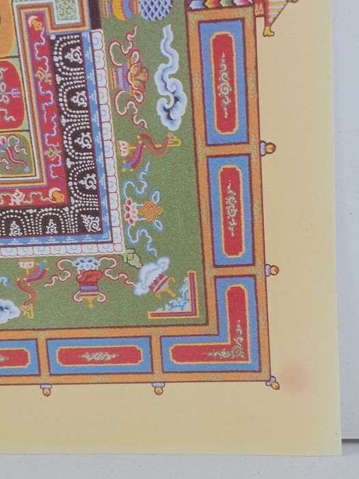 Mandalas Budistas Tibetanas – Buda da Longa Vida e Buda da Medicina
