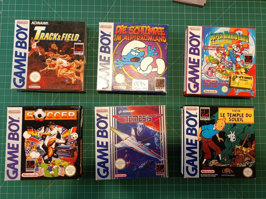 Jogos Nintendo Gameboy completos - vários estados
