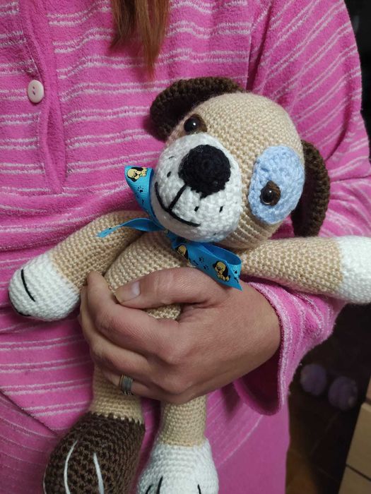 Amigurumi de cão