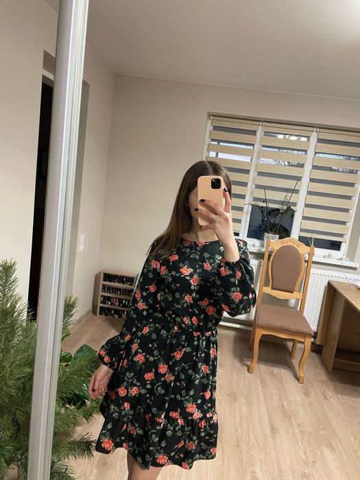 Сукня в квітковий принт