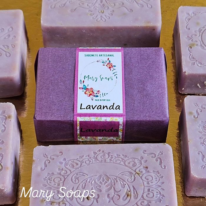 Sabonete Artesanal/Natural de Lavanda