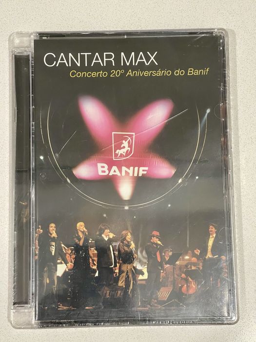 Cantar Max - Concerto 20 aniversario do Banif - DVD