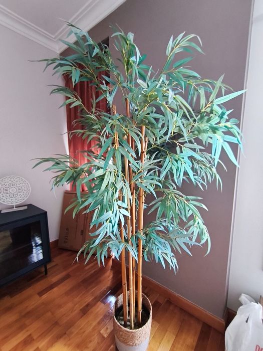 Planta artificial bambú
