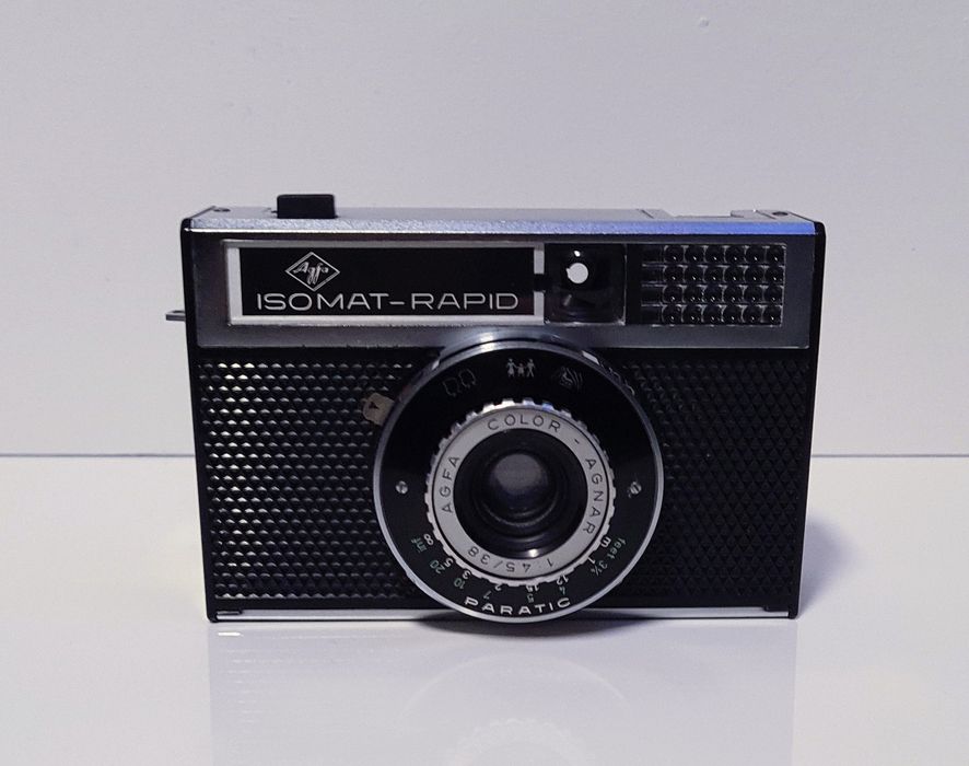 Agfa Isomat-Rapid | Made in Germany | Paratic 45/2.8 | futerał | retro