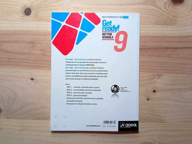 Livro de Preparação Get Ready! KEY For Schools - Inglês
