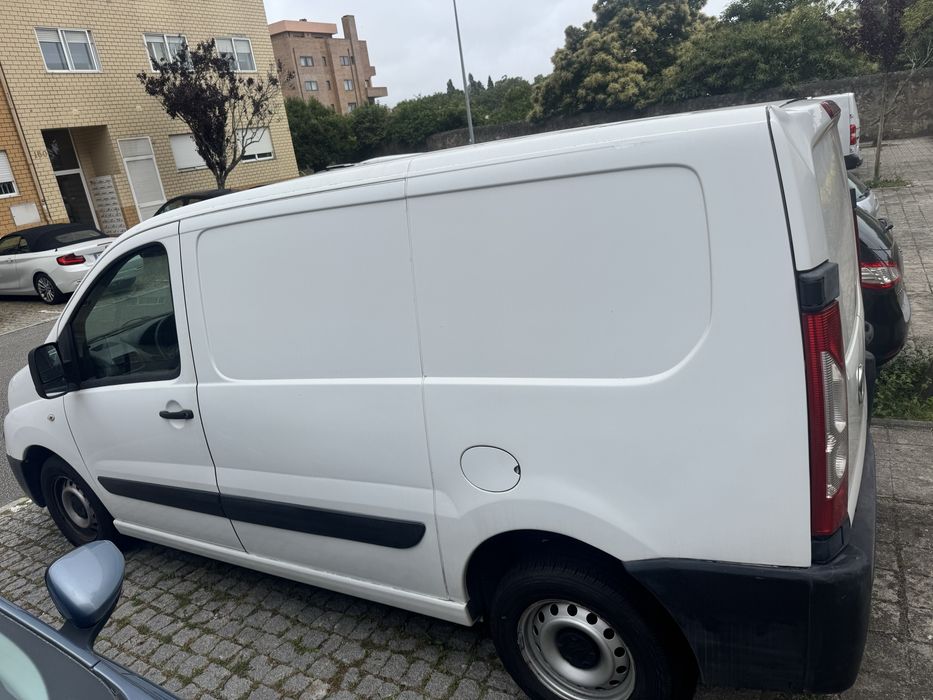 Fiat Scudo 2008 3 lugares Multijet 1.6 90cv, muito conservada e Baú alcatifado