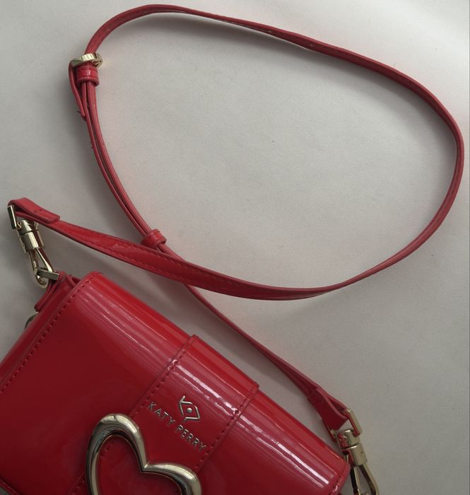 Маленька червона сумка Handbag Katty Perry