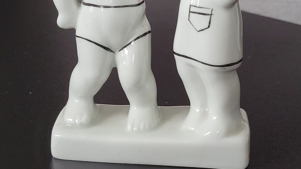 Chodzież figurka para dzieci / Jaś i Małgosia lata 50/60