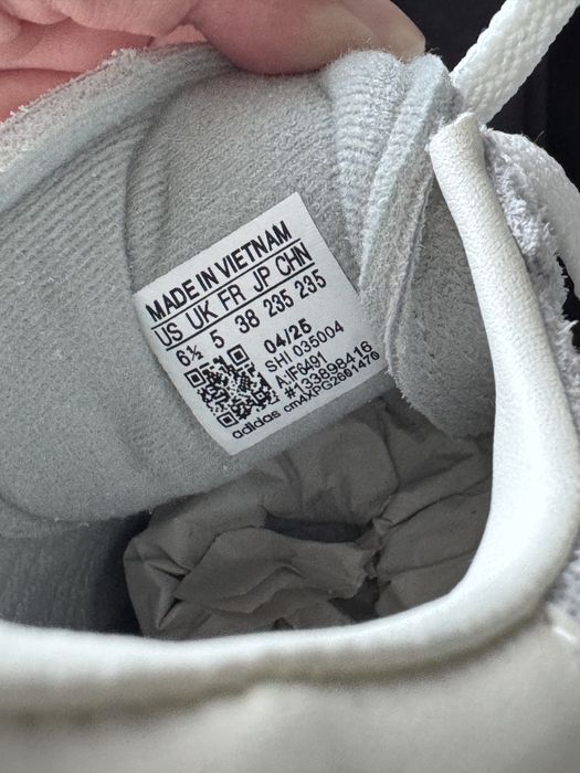 Оригинальные Adidas Handball Spezial Wonder Silver Gum (in box)