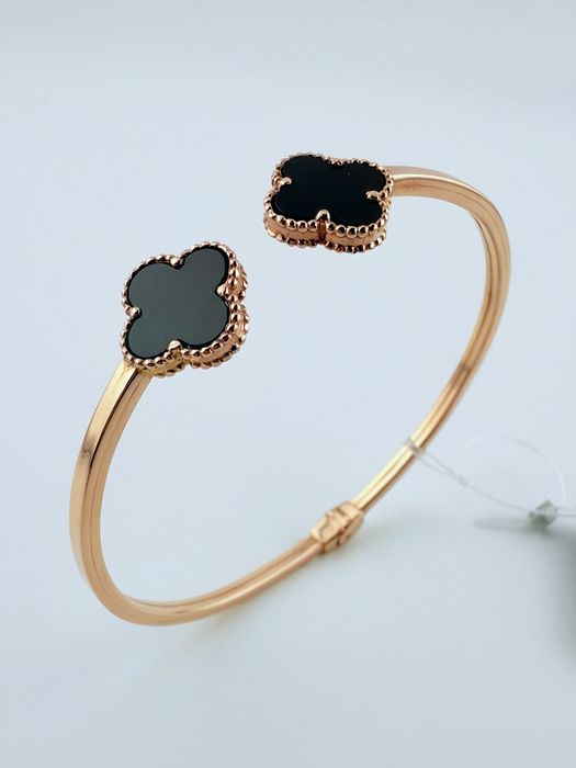 Жорсткий браслет- стиль «Van Cleef»