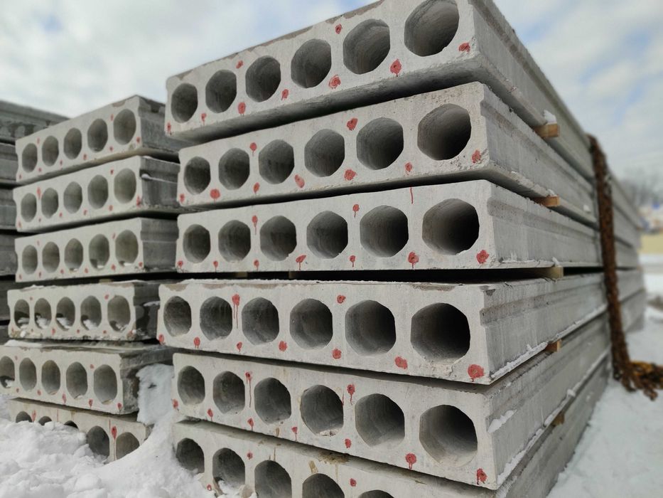 Плити перекриття Плиты перекрытия ПБ ПК Полегшені плити Панелі бетонні