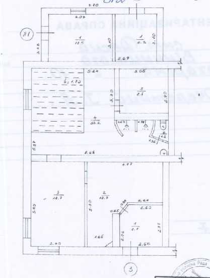 Продаж нежил. приміщення 109,5 м2 в смт.Десна Вінницької обл  34600$