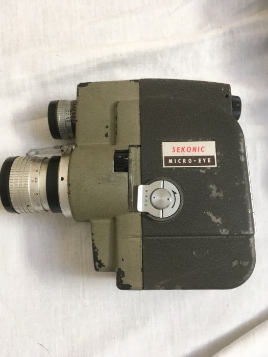 Vintage Sekonic micro-eye 53EE 8mm Câmara de filmar, com caixa