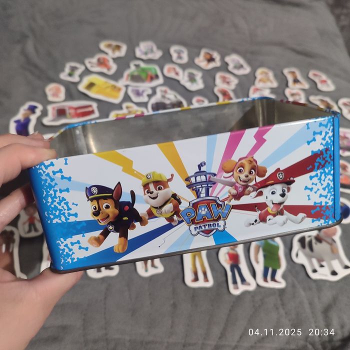 Набір магнітів Щенячий патруль 65 шт