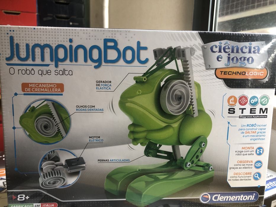 Jumping Bot - o robot que salta