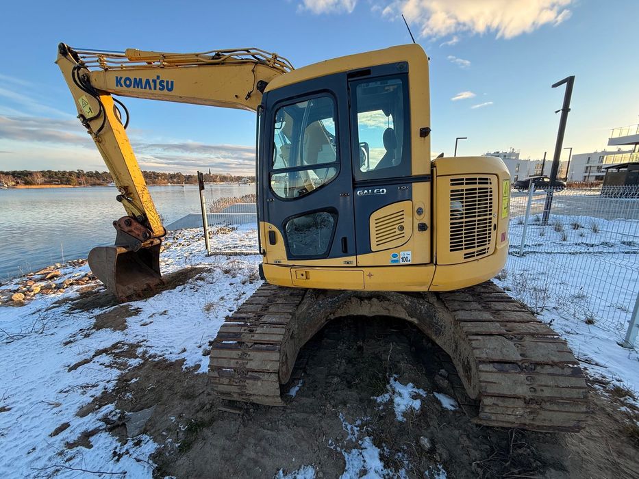Koparka, Komatsu, PC138US, Koparka gąsienicowa