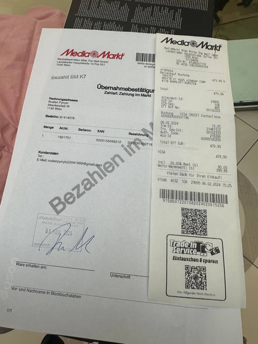 Dyson Airwrap Long ( оригінал купували в Австрії)