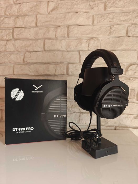 Słuchawki Bayerdynamic DT 990 Pro Limited bLACK eDITION 250 oM