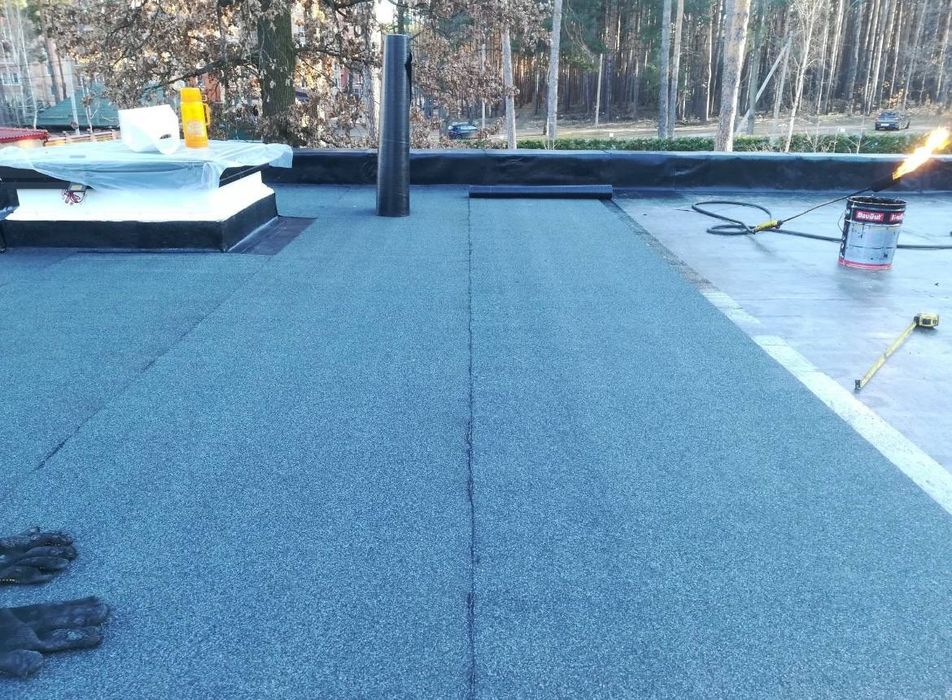 Качественный ремонт мягкой кровли рубероидом
