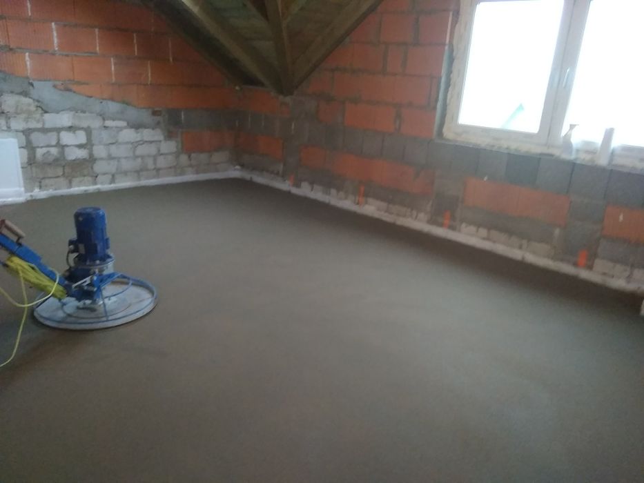 posadzki wylewki mixokretem z zacieraniem mechanicznym ,tynki ,remonty