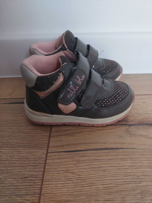 Szare buty półbuty Nelli blu 20