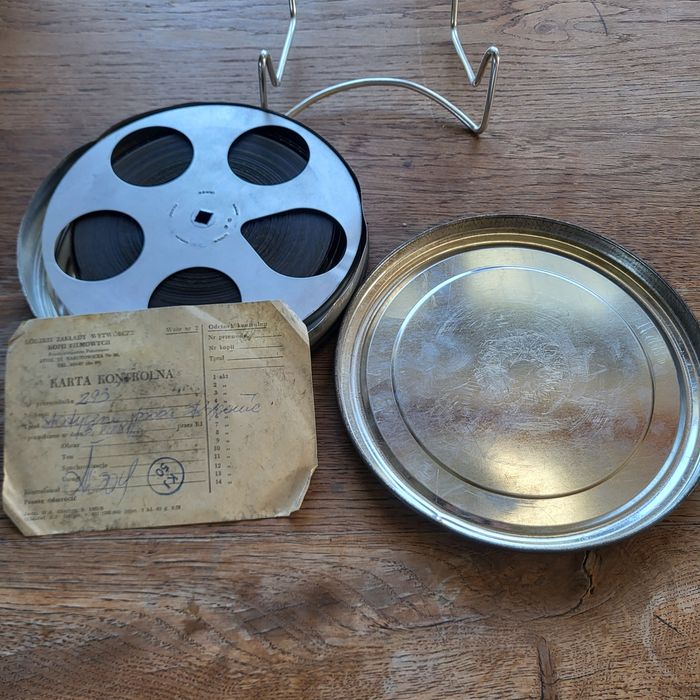Stara taśma filmowa Statyczna Próba Skręcania 114/114 ²³²