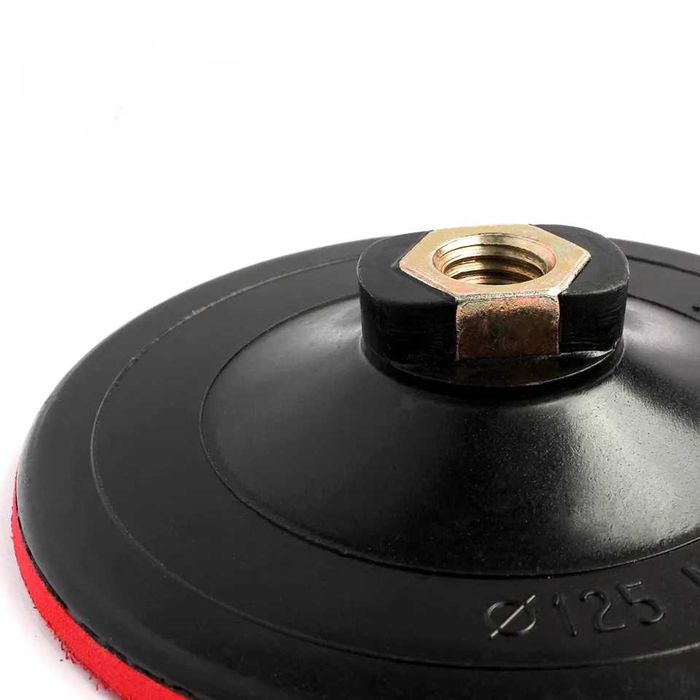 Prato de Suporte de 125mm com Velcro