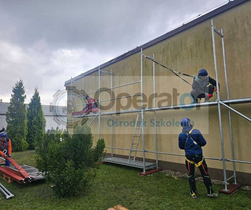 Kurs na rusztowania, kurs wózki widłowe, podesty, suwnice, hds, sep.