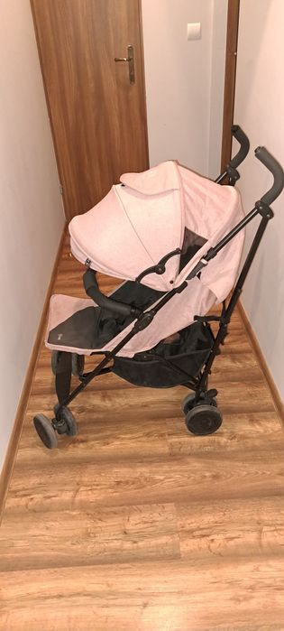 Wózek spacerowy KinderKraft Siesta różowy używany