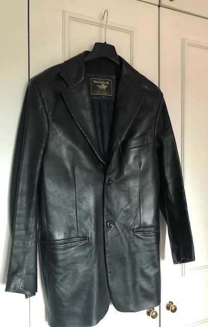 Casaco homem pele genuína marca Socopol