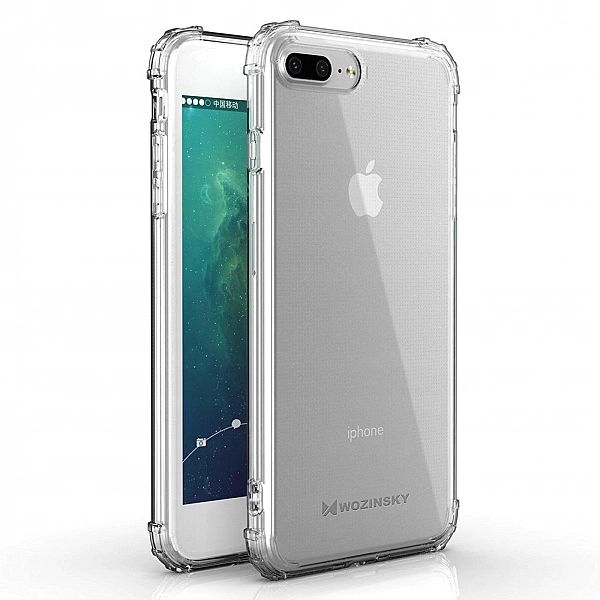 Etui A-Shock bezbarwne do iPhone 8 Plus / 7 Plus