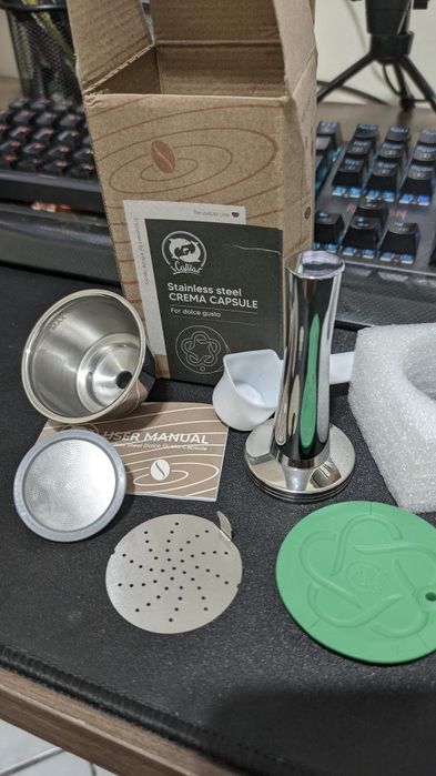 Cápsulas reutilizáveis Inox (Dolce Gusto