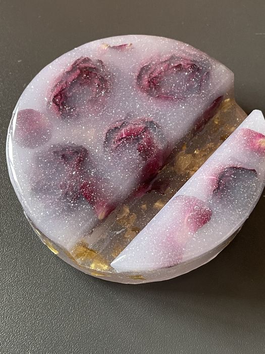 Тримач для телефону з епоксидної смоли. Підставка для телефону.