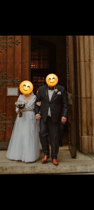 Garnitur ślubny 4XL