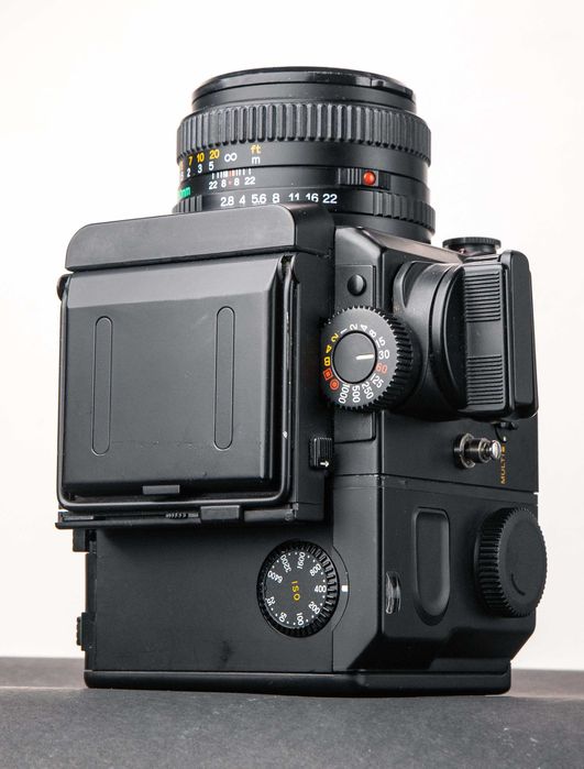 Плівкова камера Mamiya 645 Super, об'єктив Sekor C 80mm 2.8 N