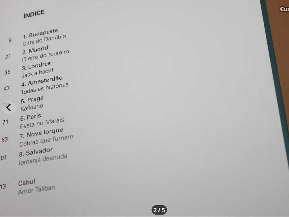 Oito Cidades e Uma Carta de Amor// Manuel Jorge Marmelo