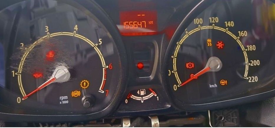 Панель приладів (щиток) Ford Fiesta MK7 2009–2017 | 1.4 Бензин