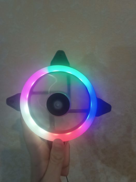 Вентилятор 1stPlayer R1 Color LED bulk( ціна за 2 шт)