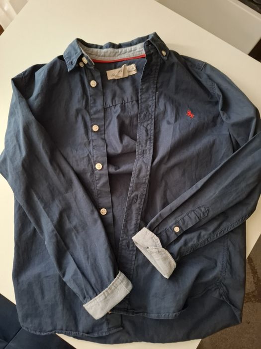 Koszula granatowa 140