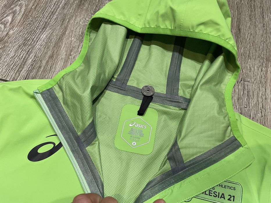 Meska Kurtka Biegowa ASICS wodoszczelna Membrana roz S