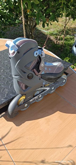 Patins de menina, 4 em linha - n.º 38