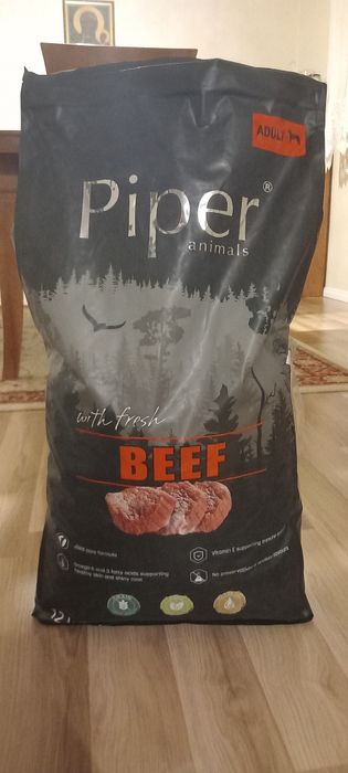Karma sucha dla psa Piper Animals z wołowiną 11,5 kg