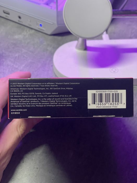 Dysk Sandisk Extreme Portable SSD 1TB