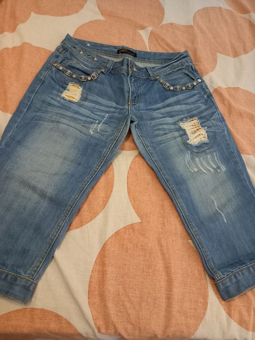 Calção de ganga Sra. L