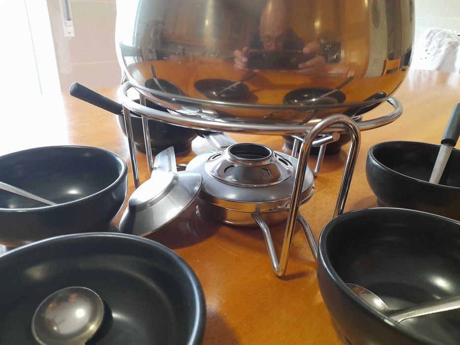 Fondue em INOX para 6 pessoas