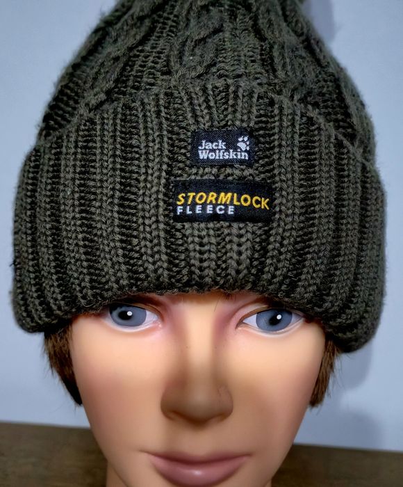 JACK WOLFSKIN STORMLOCK fleece wełniana stan idealny / nowa unisex