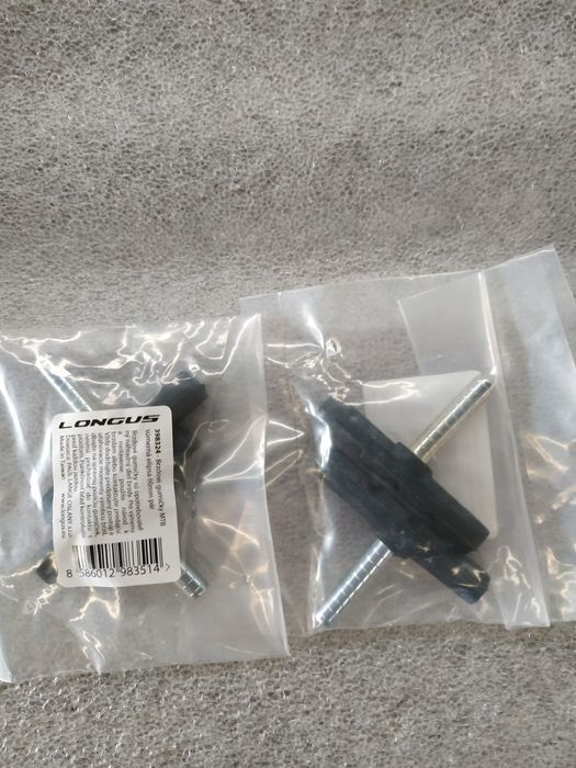 Тормоз для велосипеда V-brake ALHONGA, LONGUS, колодки тормозные