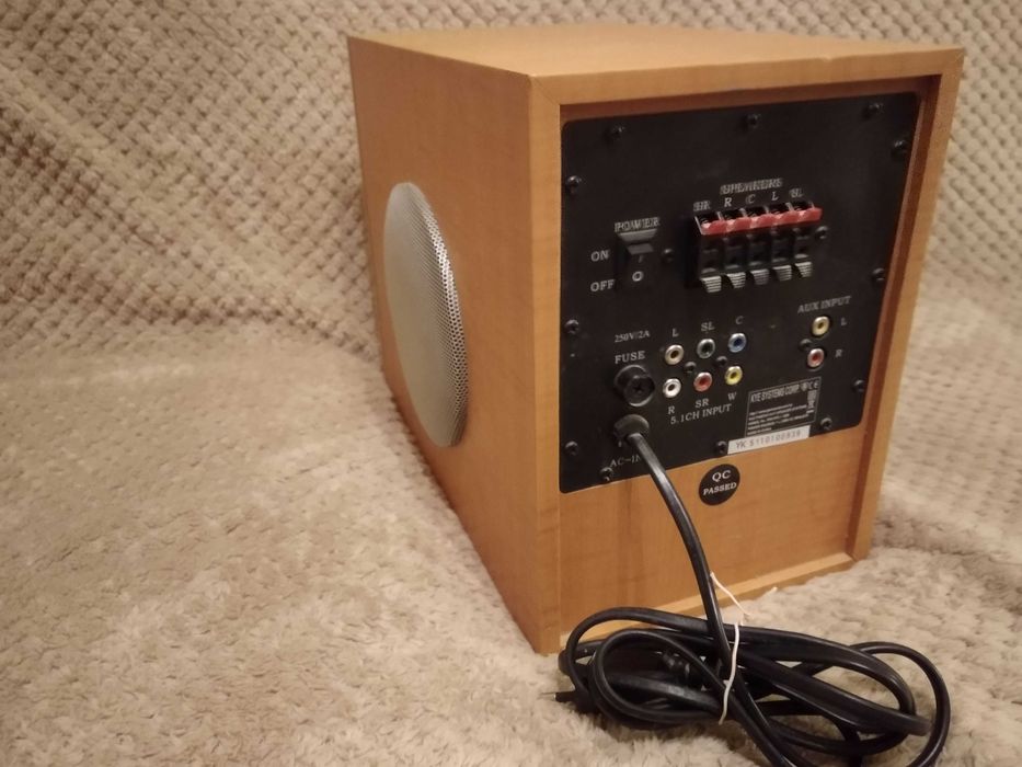 Акустична система Genius SW-HF5.1 1200, домашній кінотеатр.