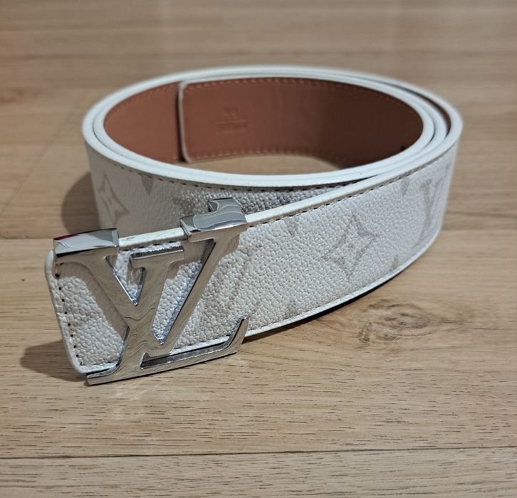 Pasek louis vuitton biały